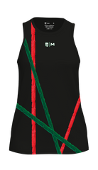 CAMISETA DE DAMA C/R MÉXICO NEGRO