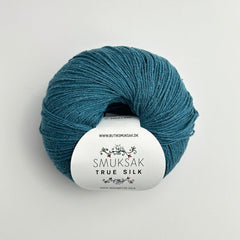 True Silk - 100% Silke - Bondi Blue - SM26