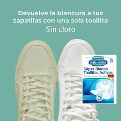 Dr. Beckmann Súper Blanco Toallitas Activas x 15 unidades