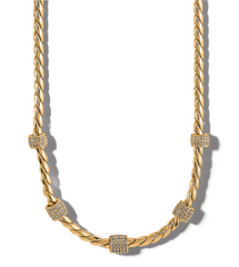 Gold Meridian Necklace - Brighton