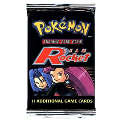 Pokemon TCG Team Rocket Booster Pack - 11 Cards, 1st Edition