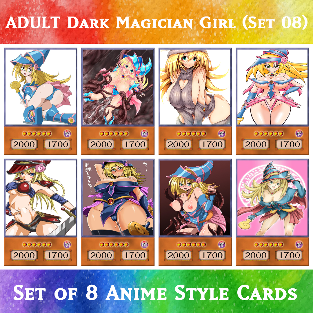 Set #08 Sexy Dark Magician Girl (Anime Art) - Yugioh Orica