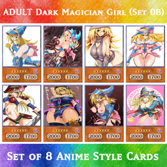 Set #08 Sexy Dark Magician Girl (Anime Art) - Yugioh Orica
