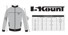 Nam Knights Sublimated Ladies' Sublimated WarmUp Full Zip Jacket - 5KounT2018