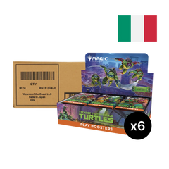 Teenage Mutant Ninja Turtles - Case of 6 Play Booster Box (ITA)