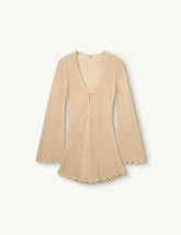 Tanzania Short Dress Bone 4 / Bone