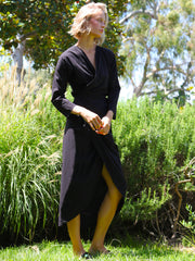 Tulip Wrap Dress (Cotton)