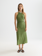 Open Back Midi Dress
