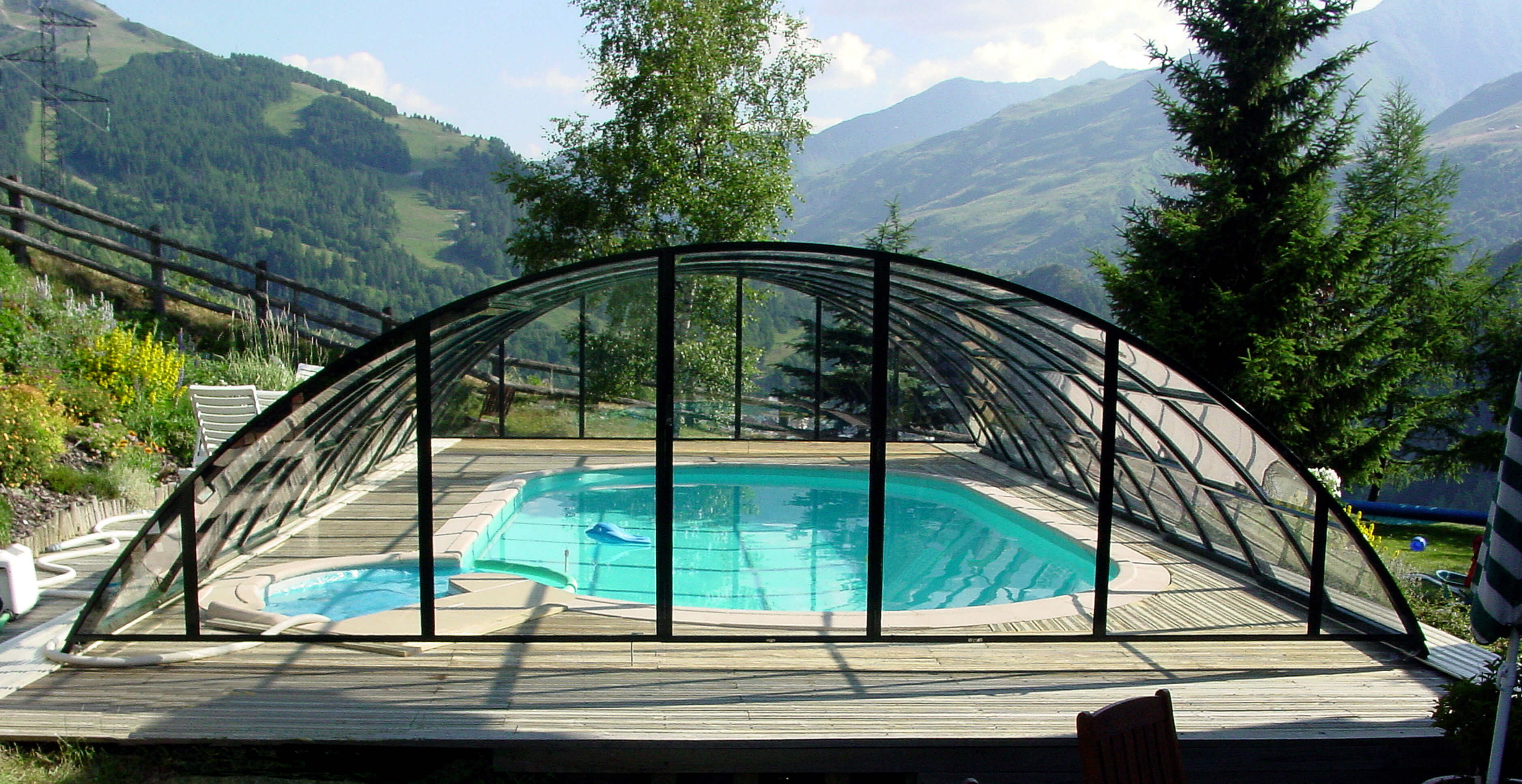 Pool & Spa Enclosures Universe Retractable Pool Enclosure