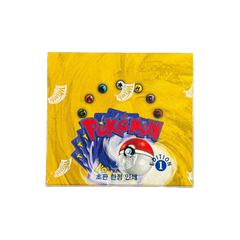 Base Set 1st Edition Korean Booster Box