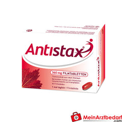 Antistax Filmtabletten 360 mg, 90 Stück, Venenmittel mit rotem Weinlaub-Extrakt