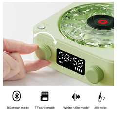 Elosung Brown Kw03 Bluetooth Sleep Sound Machine Retro Design With 1500Mah Battery