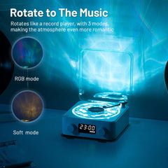 Elosung Brown Kw03 Bluetooth Sleep Sound Machine Retro Design With 1500Mah Battery