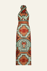Maxi Vestido Energetic Patterns