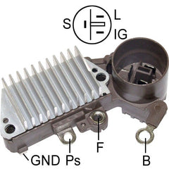 REG-7199-JP REGULADOR DE ALTERNADOR DENSO IR/IF (TOYOTA, HONDA)