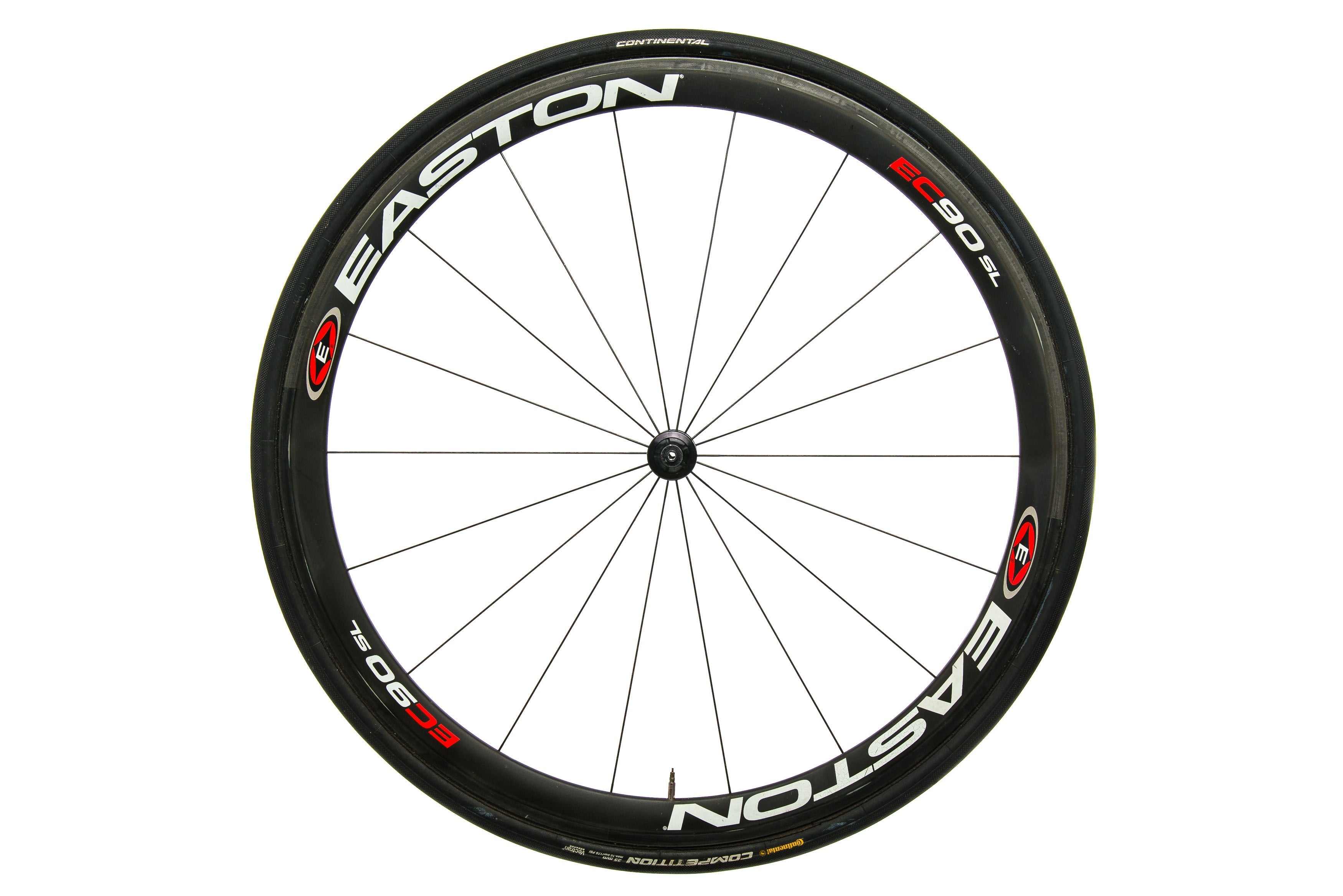 Easton EC90 SL Carbon Tubular 700c Front Wheel drive side