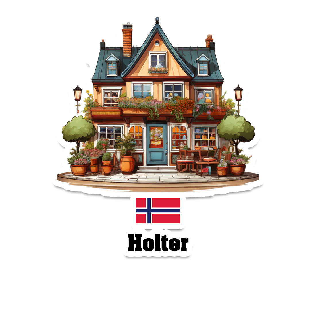 Holter Sticker