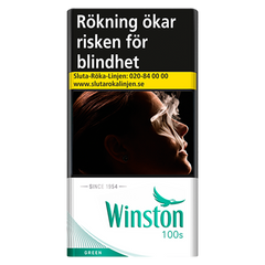 Winston Green 100s-Cigaretter-Tobax