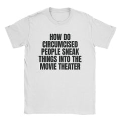 A-or-B-Tees T-Shirt White / S Movie Theater T-Shirt