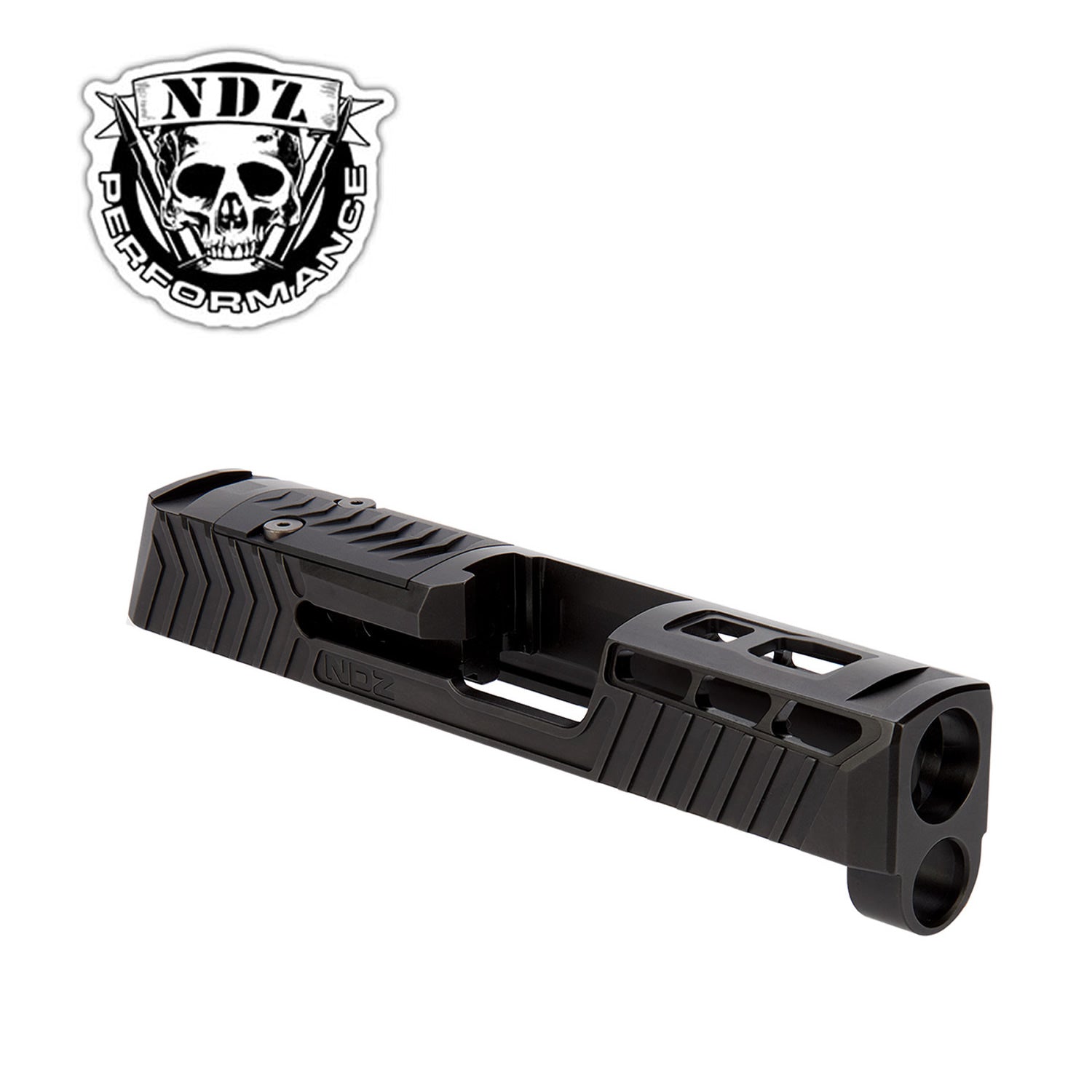NDZ P365 T.R.I.O. Slide Upgrade With RMSC Cut - BLACK image 0