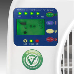 EUROM AC 3201 E - mobile Split Klimaanlage für Wohnwagen neustes Modell, Reisemobil, Camping, mobil