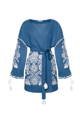 Annabo Bijou Blossom Kimono Mini Dress