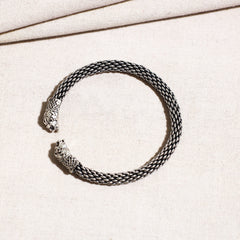 Antique Finish German Silver Bangle / Kada / Bracelet