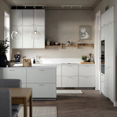 ASPUDDEN drawer front, light grey, 60x40 cm