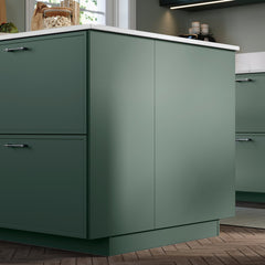 ASPUDDEN cover panel, dark grey-green, 61.5x80.0 cm