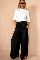 Julieta Black Palazzo Trousers