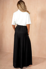 Julieta Black Palazzo Trousers