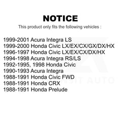Front Suspension Sway Bar Link Pair For Honda Civic Acura Integra CRX Prelude