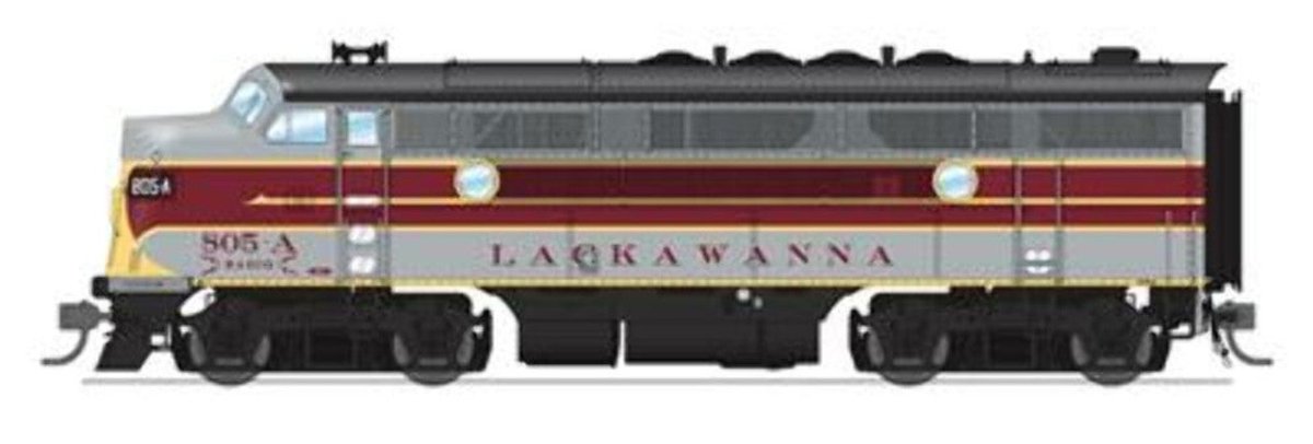 Broadway Limited HO Scale DLW EMD F3A Paragon4 Sound/DC/DCC 805C - 6664 - Fusion Scale Hobbies