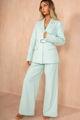 Sheridan Mint Wide Leg Trousers