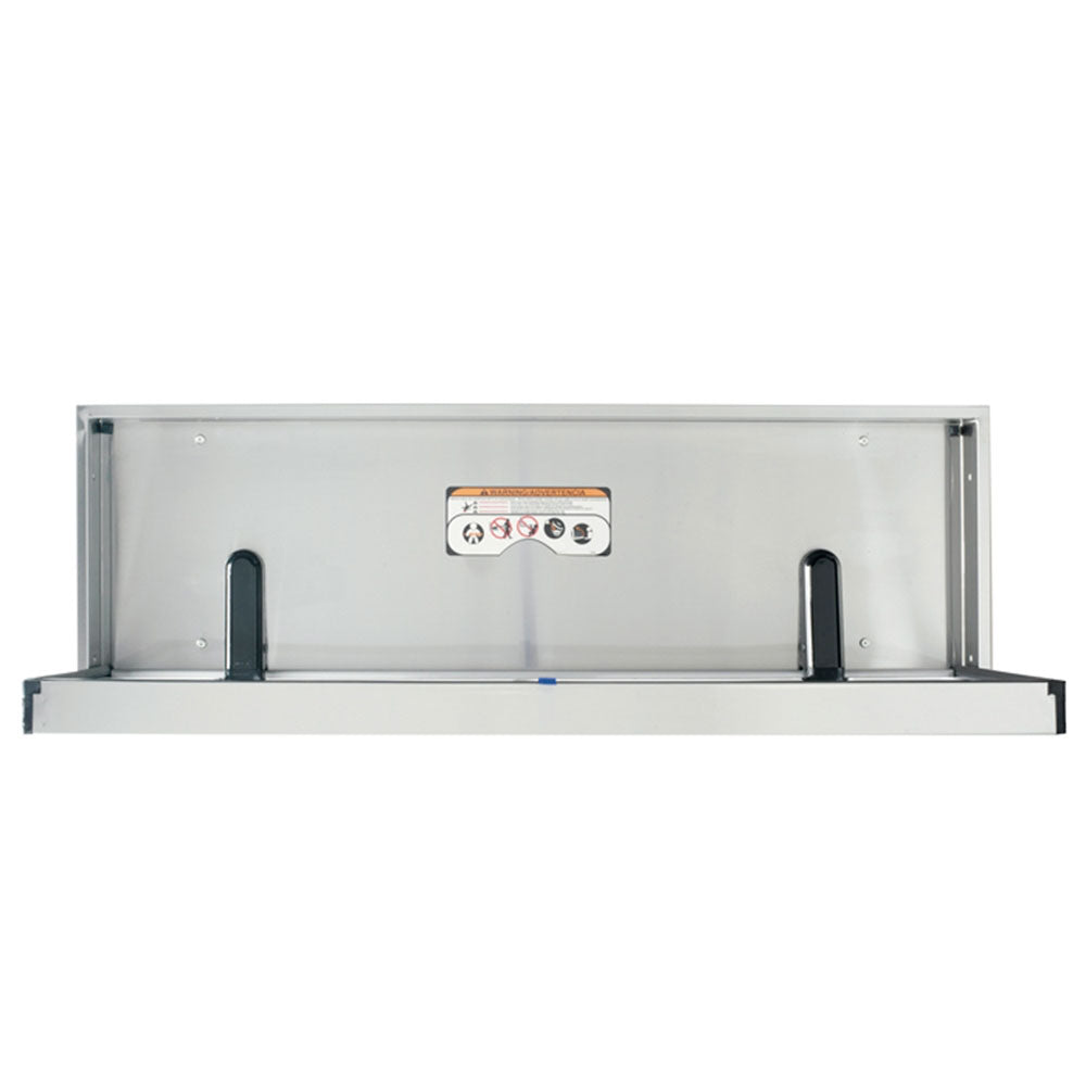 Foundations Recessed Extended, Special Needs Full Stainless Steel Changing Station, Stainless Steel - 100SSE-R