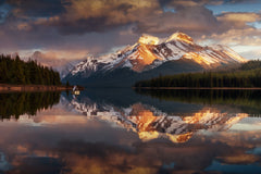 Maligne fototapet