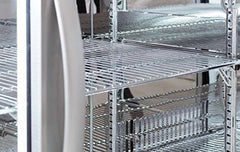 Procool Refrigeration Single Door Glass Front Stainless Steel Back Bar Cooler; 24" Wide, Counter Height Refrigerator