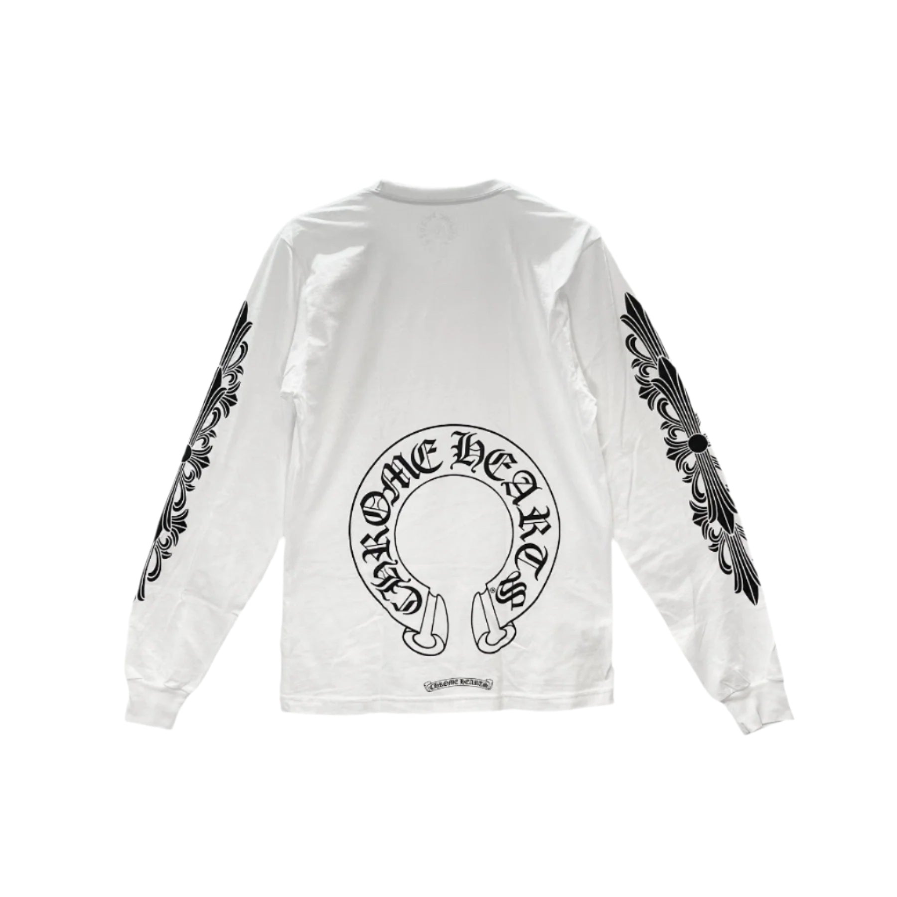 Chrome Hearts Classic Horseshoe Logo Long Sleeve T-shirt - SHENGLI ROAD MARKET