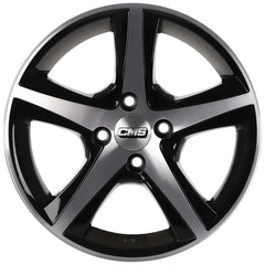 CMS-642-01 6.5x15"-4x100 ET35 67.2 Diamond Black Gloss Jant (4 Adet)