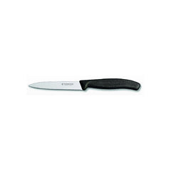 Victorinox 10cm Tırtıklı Bıçak Siyah
