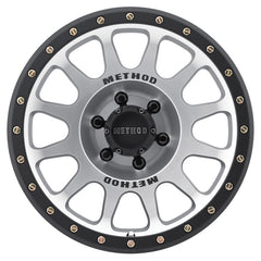 Method MR305 NV 17x8.5 0mm Offset 6x135 94mm CB Machined/Black Street Loc Wheel