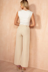 Susanna Stone Wide Leg Trousers