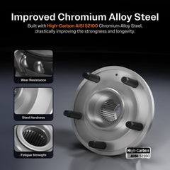 Front Rear Wheel Bearing And Hub Assembly Kit For Honda Civic Insight
