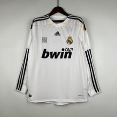 Real Madrid Retro Home Jersey 2009/2010 - Long Sleeve