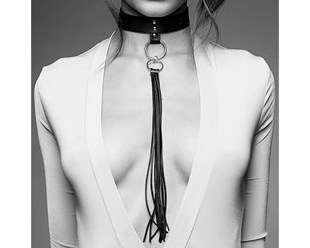 Bijoux Indiscrets - Maze Tassel Choker Black