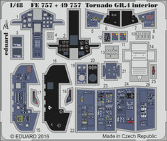Eduard 1/48 Eduard Tornado GR.4 interior for Revell