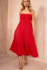 Tessa Cherry Cotton Cami Dress