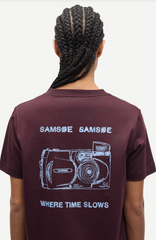 SACAMINO SS T-SHIRT 15276 Fudge Camera
