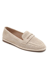 Jane Stone Suedette Loafers