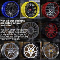 VORSTEINER We manufacture premium quality forged wheels in any design, size, color, wheels fit Set of wheels (4 pcs) for any car : - Alfa Romeo - Aston Martin - Audi - BMW - Bentley - Cadillac - Chevrolet - Ferrari - Ford - GMC - Infiniti - Jaguar - Jeep - Lamborghini - Land Rover - Lexus - Lincoln - Maserati - Mercedes-Benz - Porsche - Rolls-Royce - Tesla Finish: brushed, polished, chrome, two colors, matte, satin, gloss